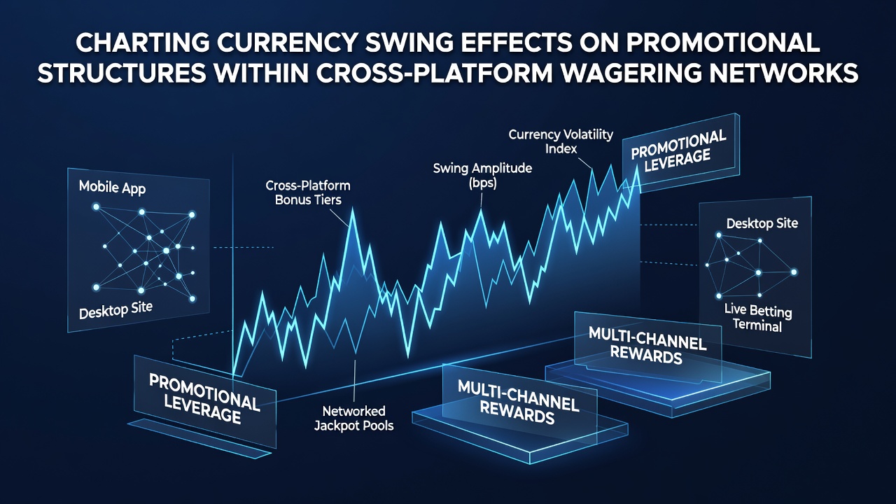 Graph showing currency exchange rate fluctuations impacting promotional bonus structures in online wagering platforms