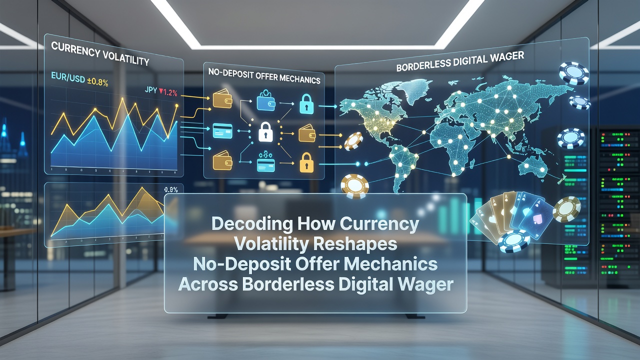 Global map highlighting digital wagering networks with currency conversion indicators and regulatory markers across continents